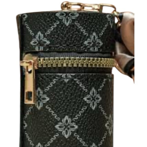 Purse Charm Lipstick Holder Faux Leather - Picture 2 of 6